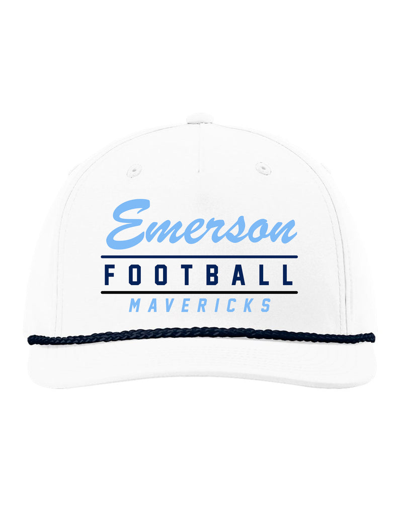Emerson Football Richardson White Rope Hat