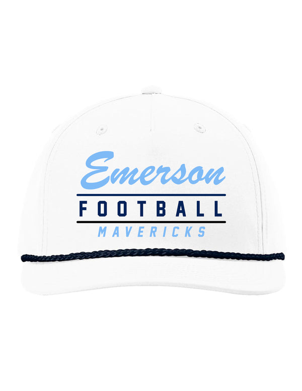 Emerson Football Richardson White Rope Hat