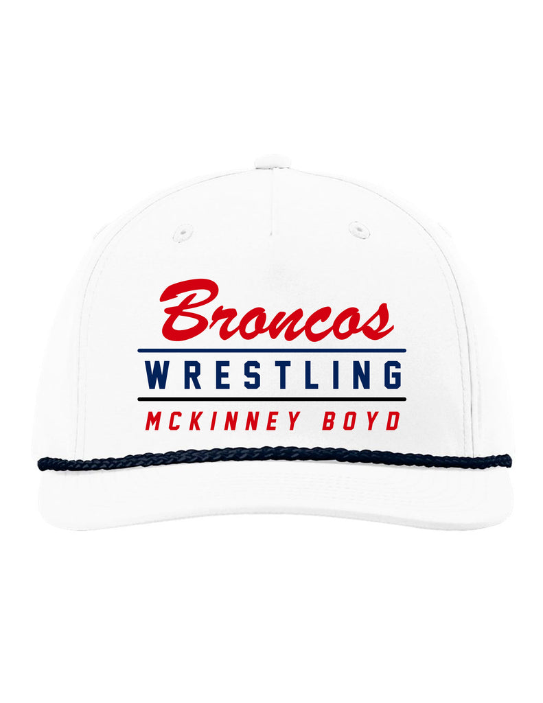 Boyd Wrestling Richardson 258 White Rope Hat