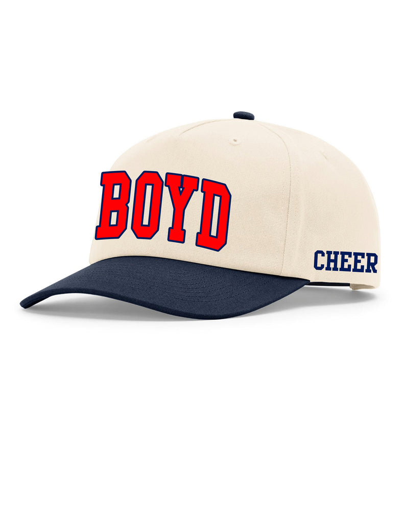 Boyd Cheer Richardson FP Natural Hat with Side Embroidery