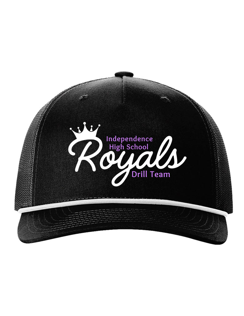 Independence Royals Drill Team Black Richardson Rope Hat
