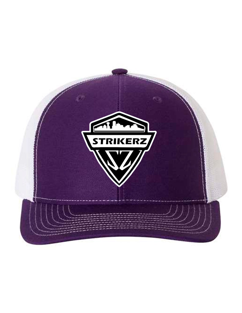 Strikerz Snapback Trucker Hat with Embroidered Logo