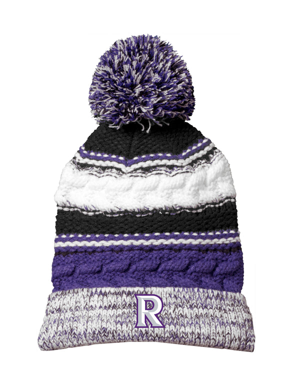 Richland Cheer Cable Knit Beanie