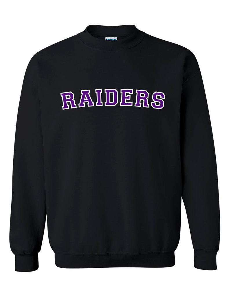 Richland Cheer Embroidered Applique Black Gildan Crewneck