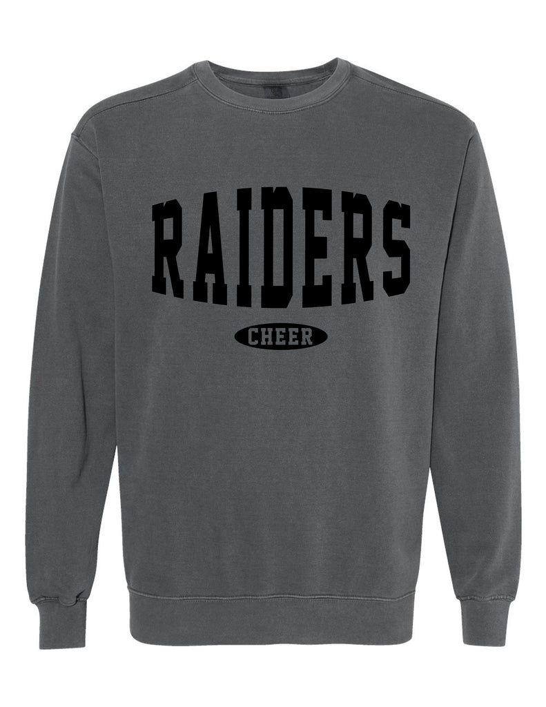 Richland Cheer Puffy Daily Drills Inspired Pepper Comfort Colors Crewneck