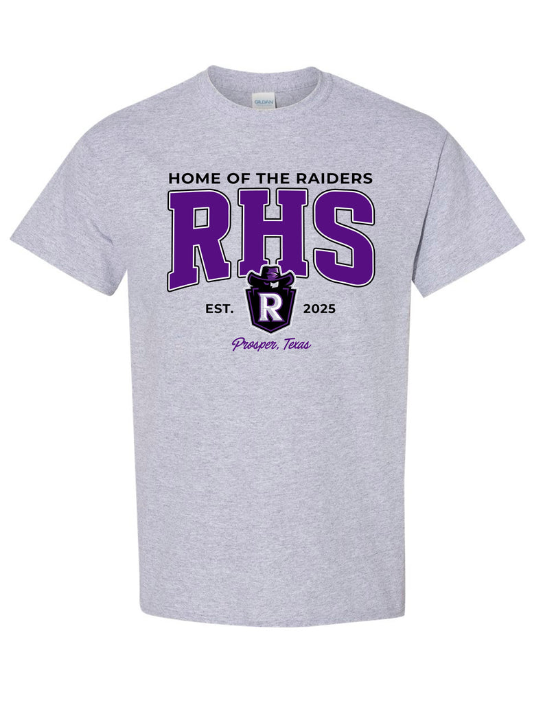 Richland Cheer RHS Gildan Sports Gray Tee