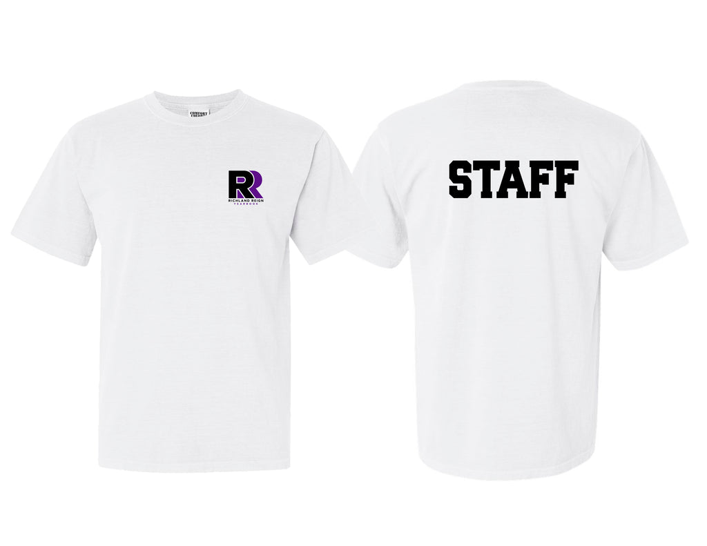 Richland Yearbook Staff White Comfort Colors Tee