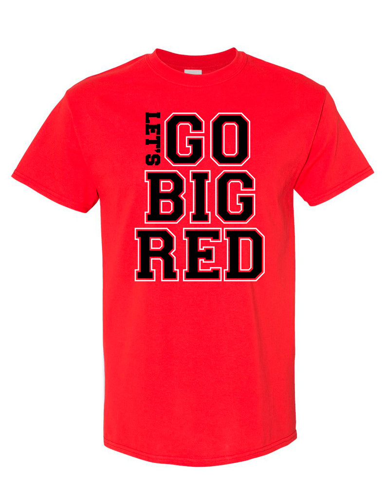 Ruby Belles Gildan Go Big Red Short Sleeve T-Shirt Red