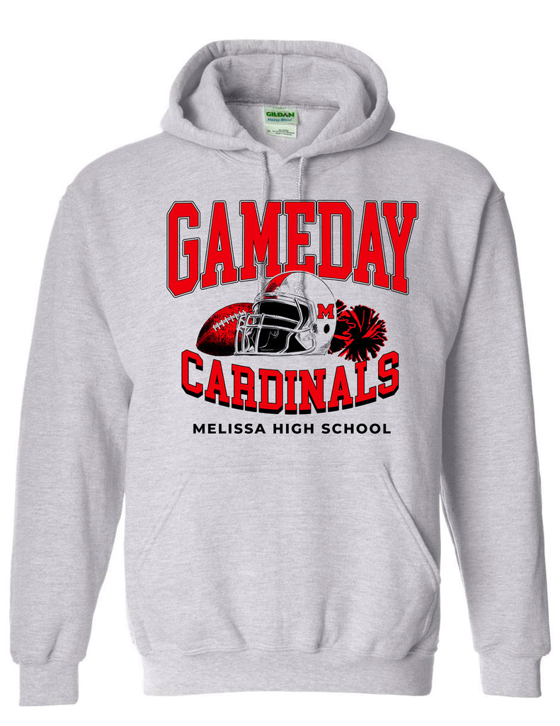 Ruby Belles Gildan Gameday Hoodie Ash Gray