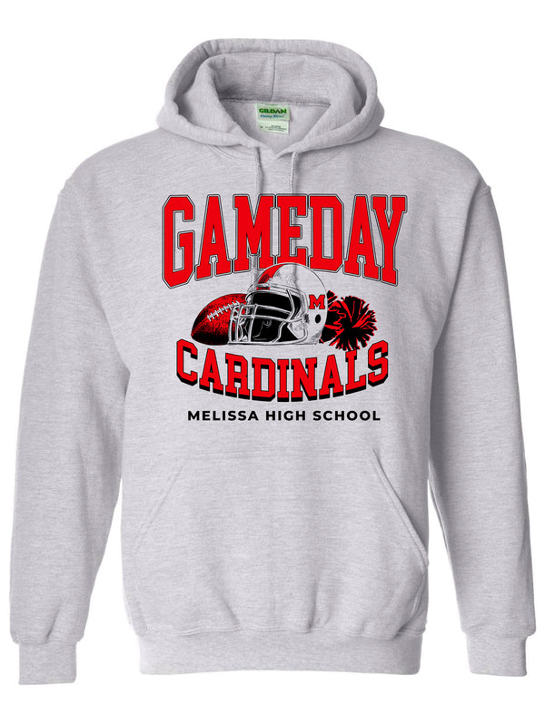 Ruby Belles Gildan Gameday Hoodie Ash Gray