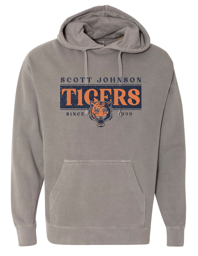 SJMS Tigers Logo Hoodie