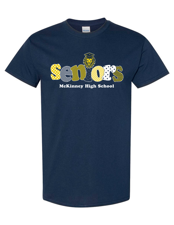McKinney High Seniors Navy T-Shirt