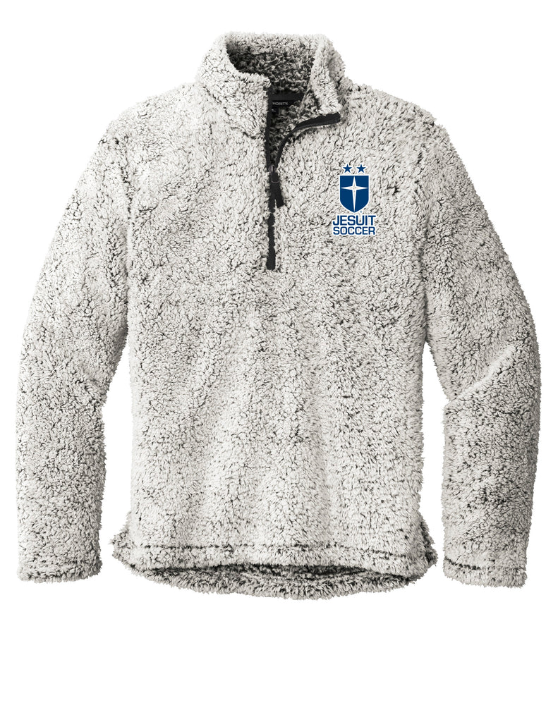 Jesuit Soccer Half Zip Sherpa Pullover