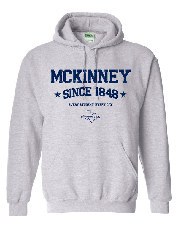 McKinney ISD Gildan Ash Hoodie