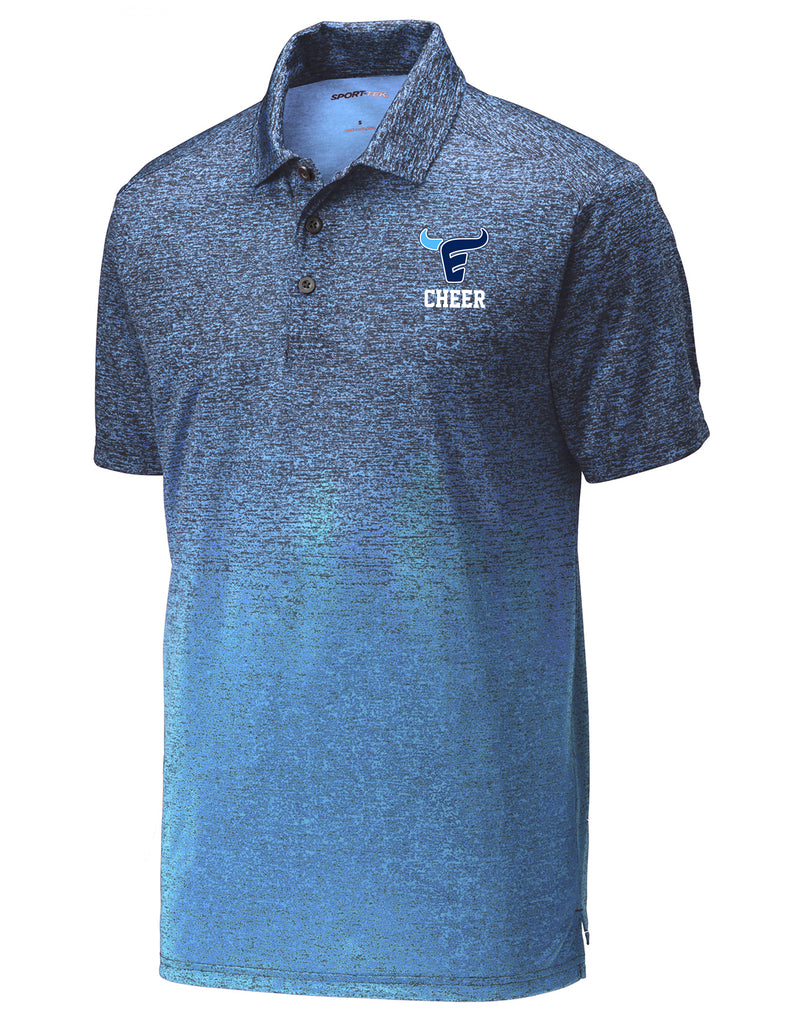 Emerson Cheer Sport Tek Ombre Polo (With or Without CHEER)