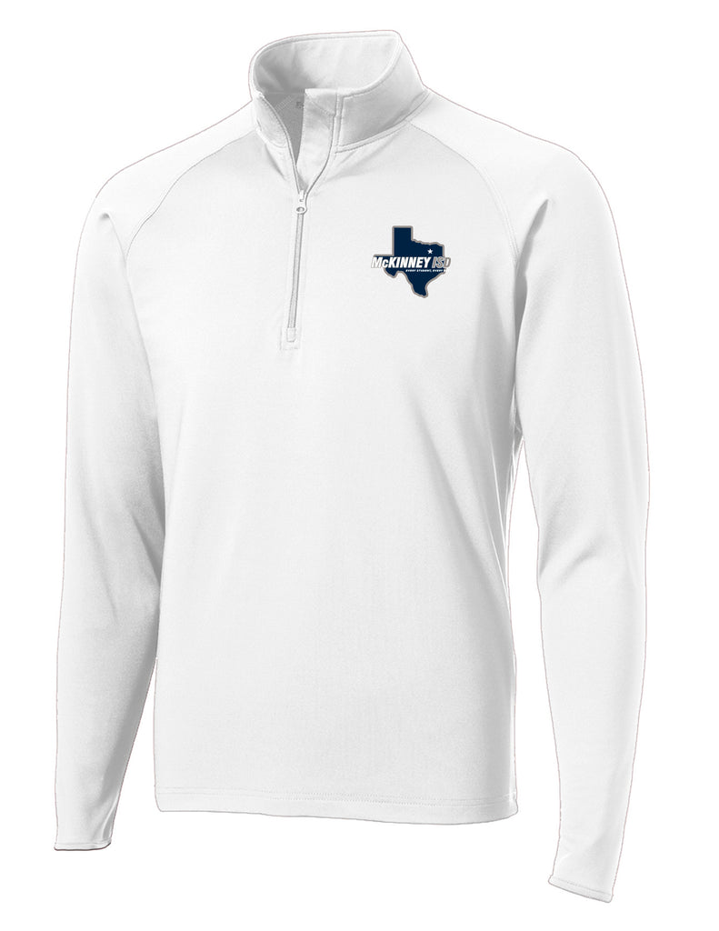McKinney ISD White Sport Tek Quarter Zip