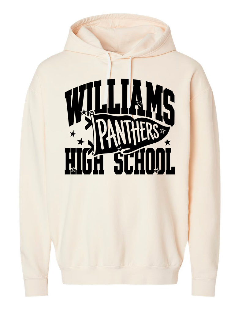 Starlettes Pennant Ivory Comfort Colors Hoodie