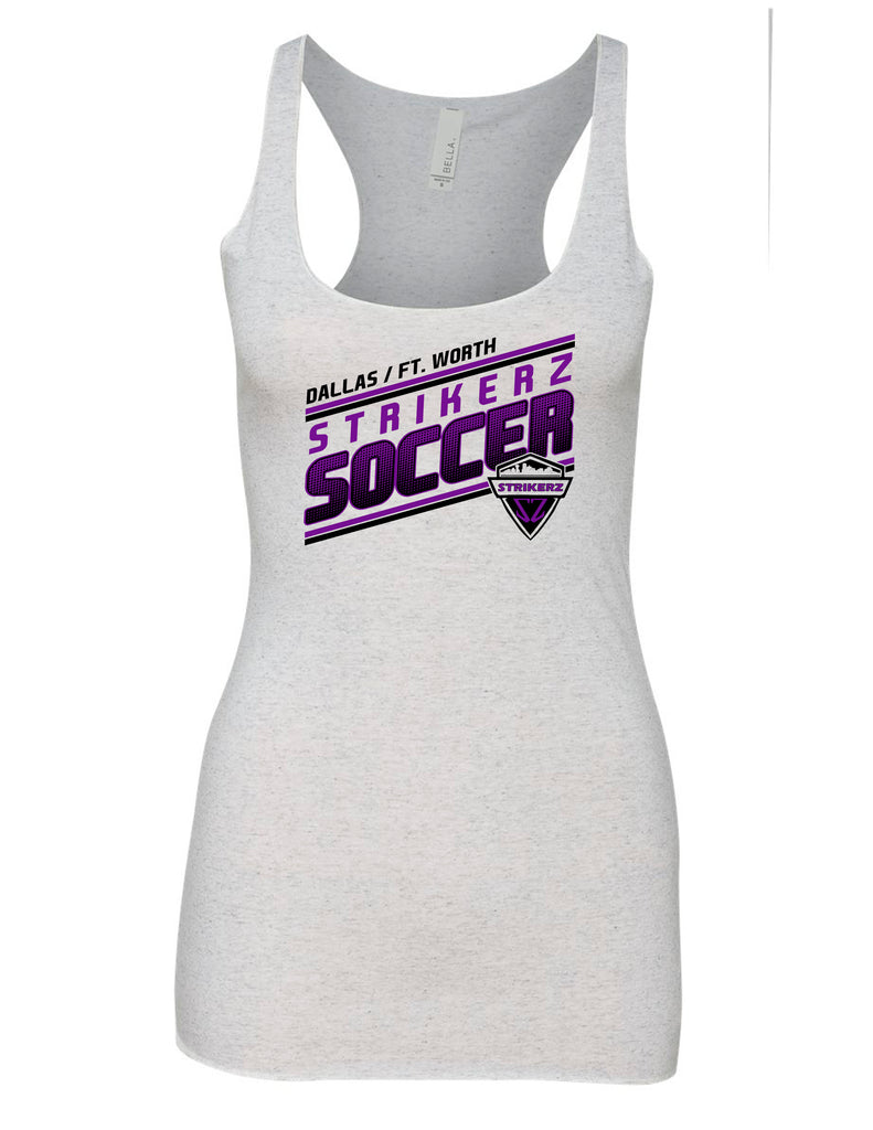 Strikerz Ash Gray Design Bella Canvas Tank Top