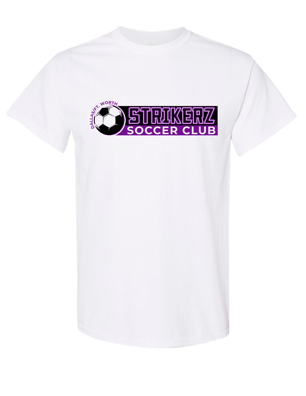 Strikerz White Team Design in Short or Long Sleeves