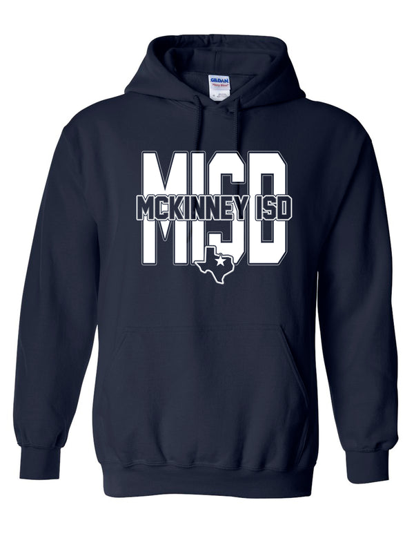 McKinney ISD Gildan Navy MISD Hoodie