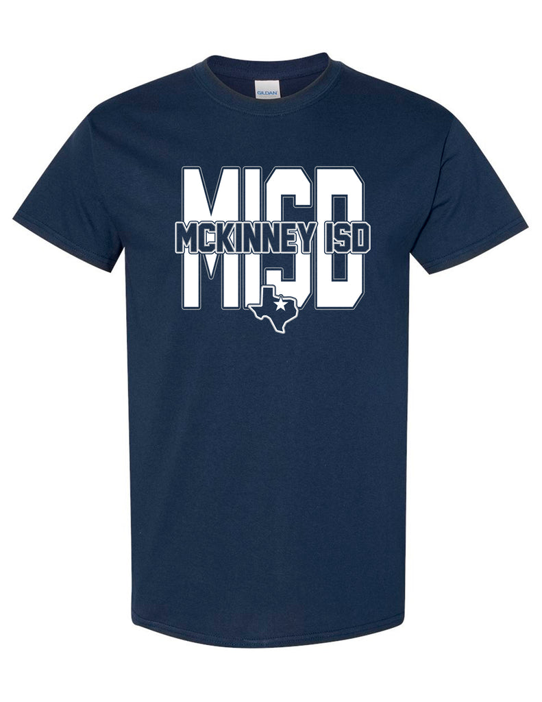 McKinney ISD Gildan Navy MISD Tee