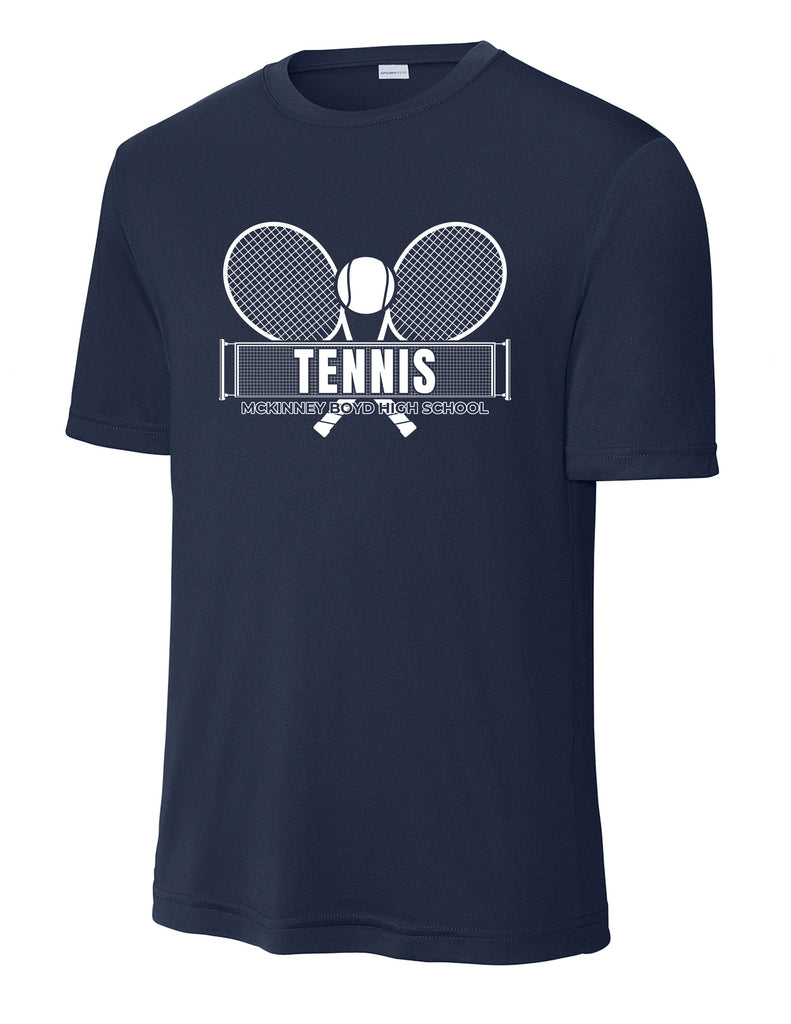 McKinney Boyd Tennis Navy Court Design Drifit