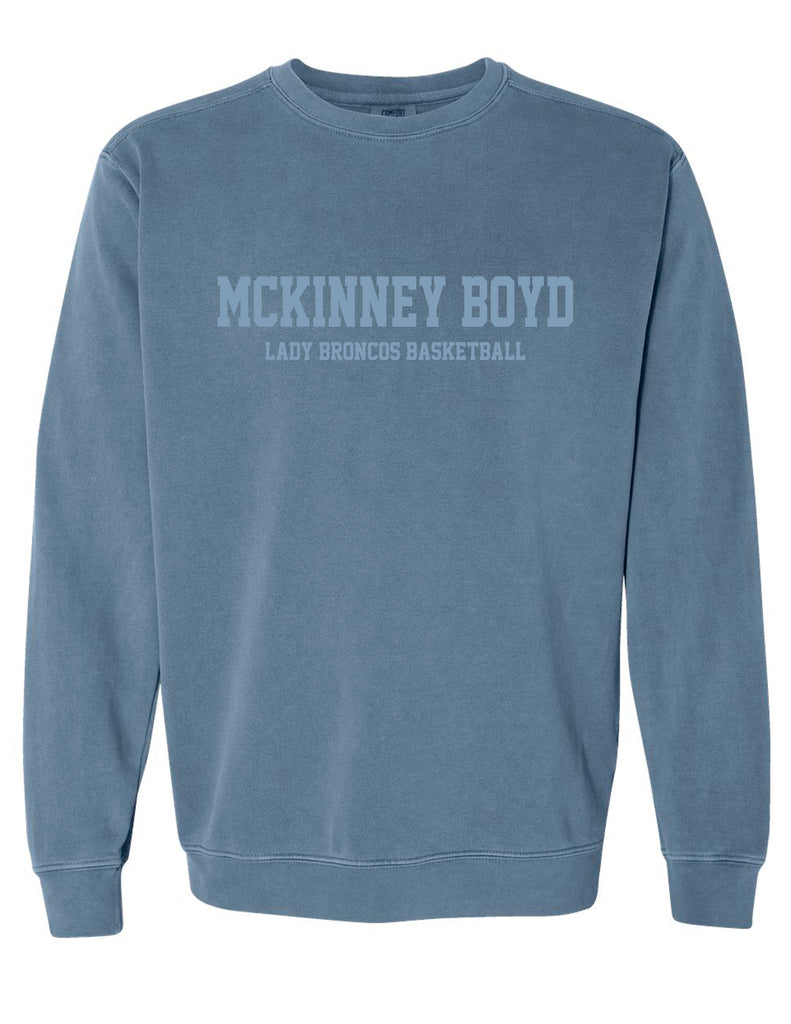 Tone on Tone Crewneck Comfort Colors Blue Jean Crewneck Sweatshirt
