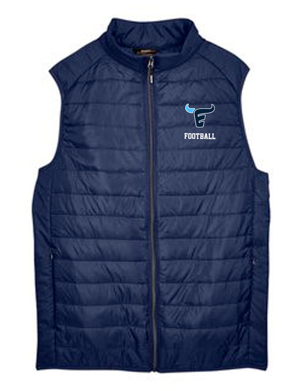 Emerson Football Navy Unisex Packable Vest