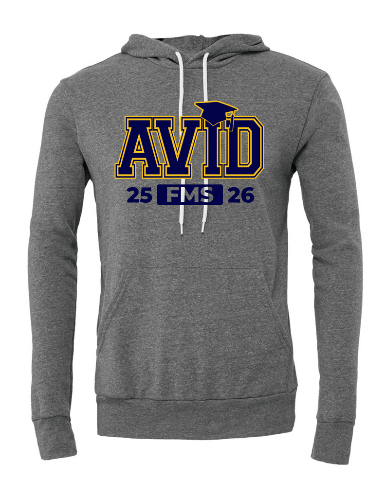 Faubion AVID Bella Canvas Collegiate Design Hoodie