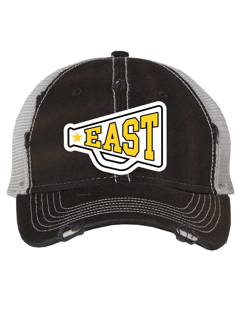 Plano East Cheer Vintage Distressed Patch Hat