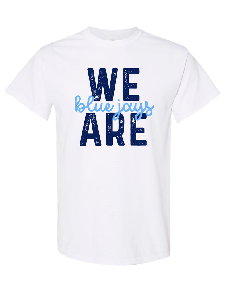 McKinney Lacrosse WE ARE Blue Jays White Tee