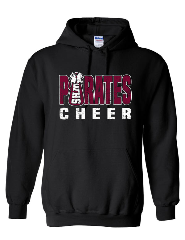 Wylie Cheer Megaphone Design Hoodie