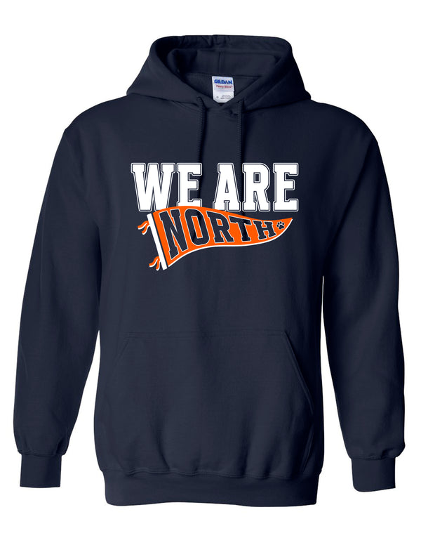 North Cheer Gildan Navy We Are Hoodie