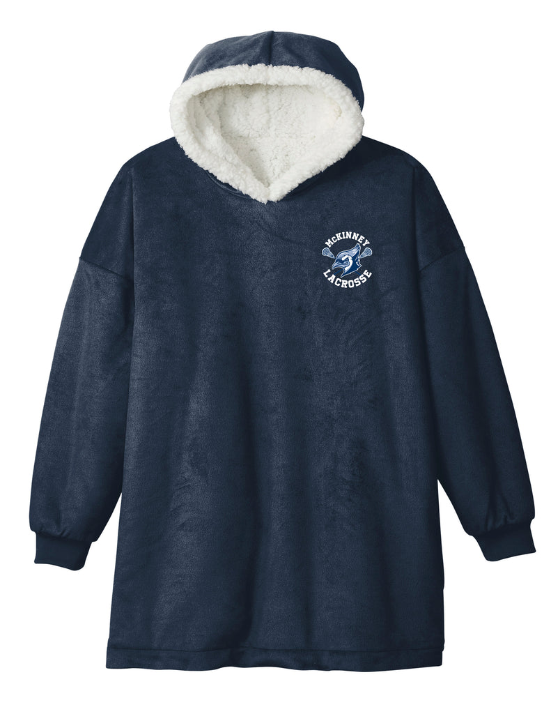 McKinney Lacrosse Sherpa-Lined Wearable Blanket