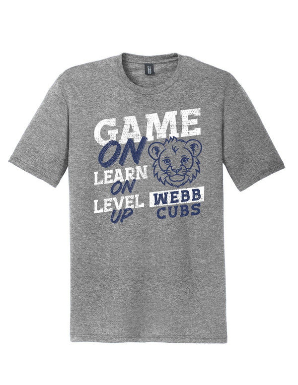 Webb Elementary District Gray Frost Short Sleeve T-Shirt YOUTH