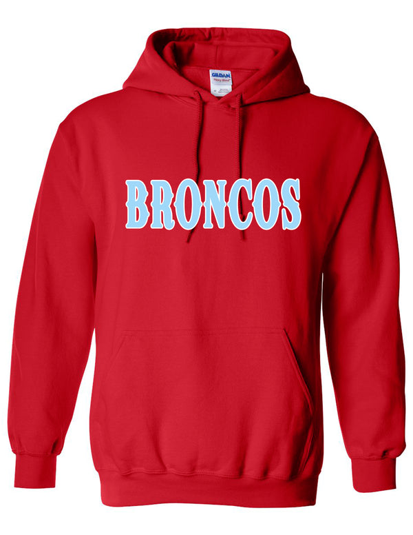 Boyd Cheer Western BRONCOS Design Hoodie