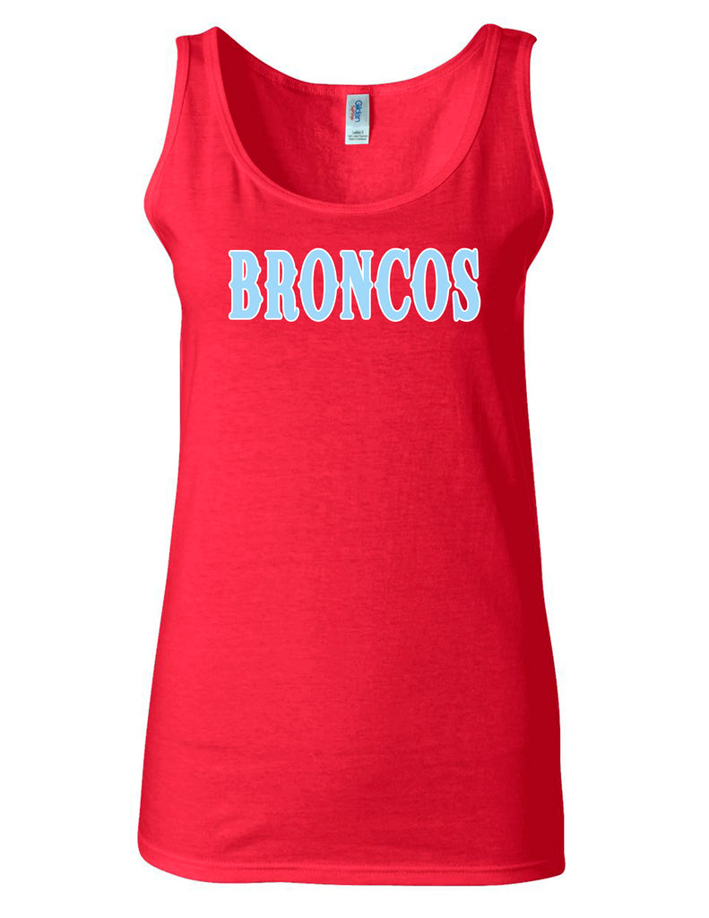 Boyd Cheer Western BRONCOS Design Tank Top