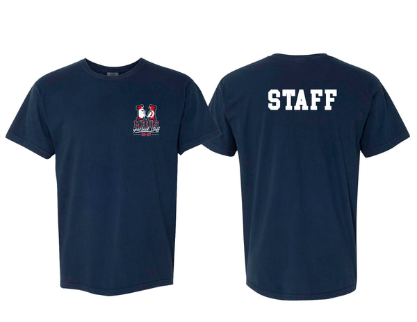Boyd Yearbook Navy Comfort Colors 26 - 27 Staff Shirt